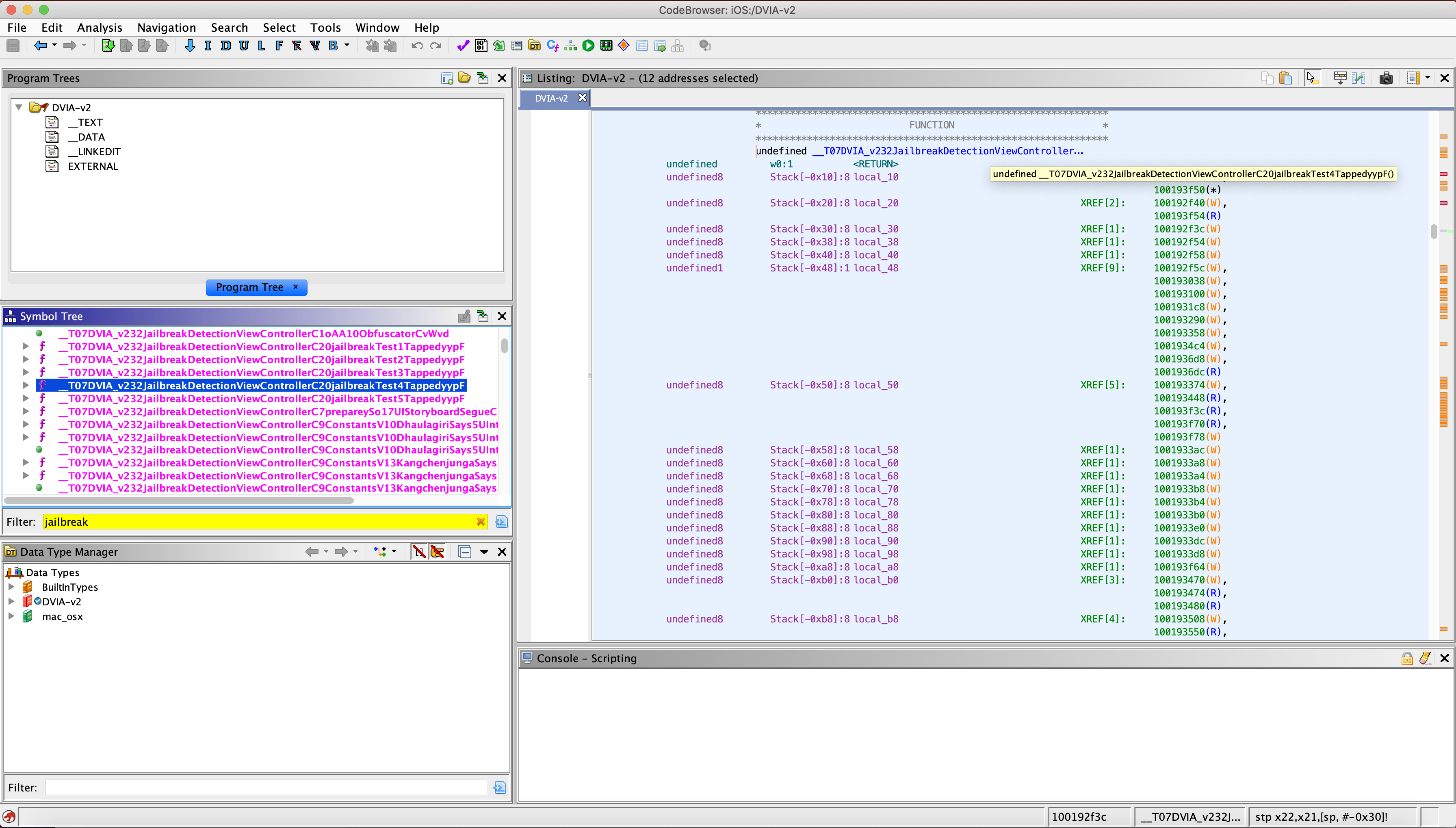 Bypassing JailBreak Detection - DVIAv2 Part 2 - Offensive Research